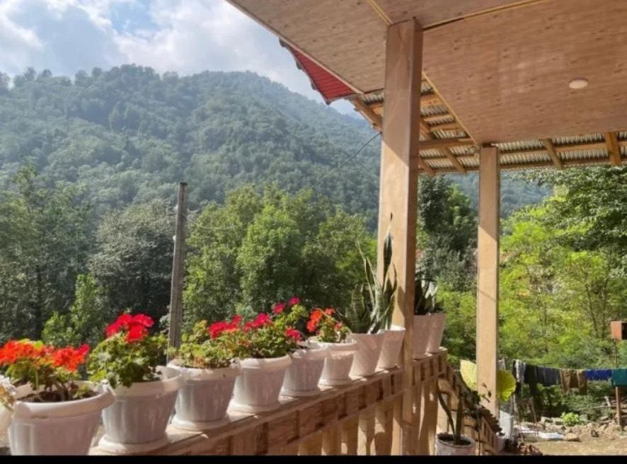 ویلا دوخواب جنگلی چالوس نیلویی - بالکن