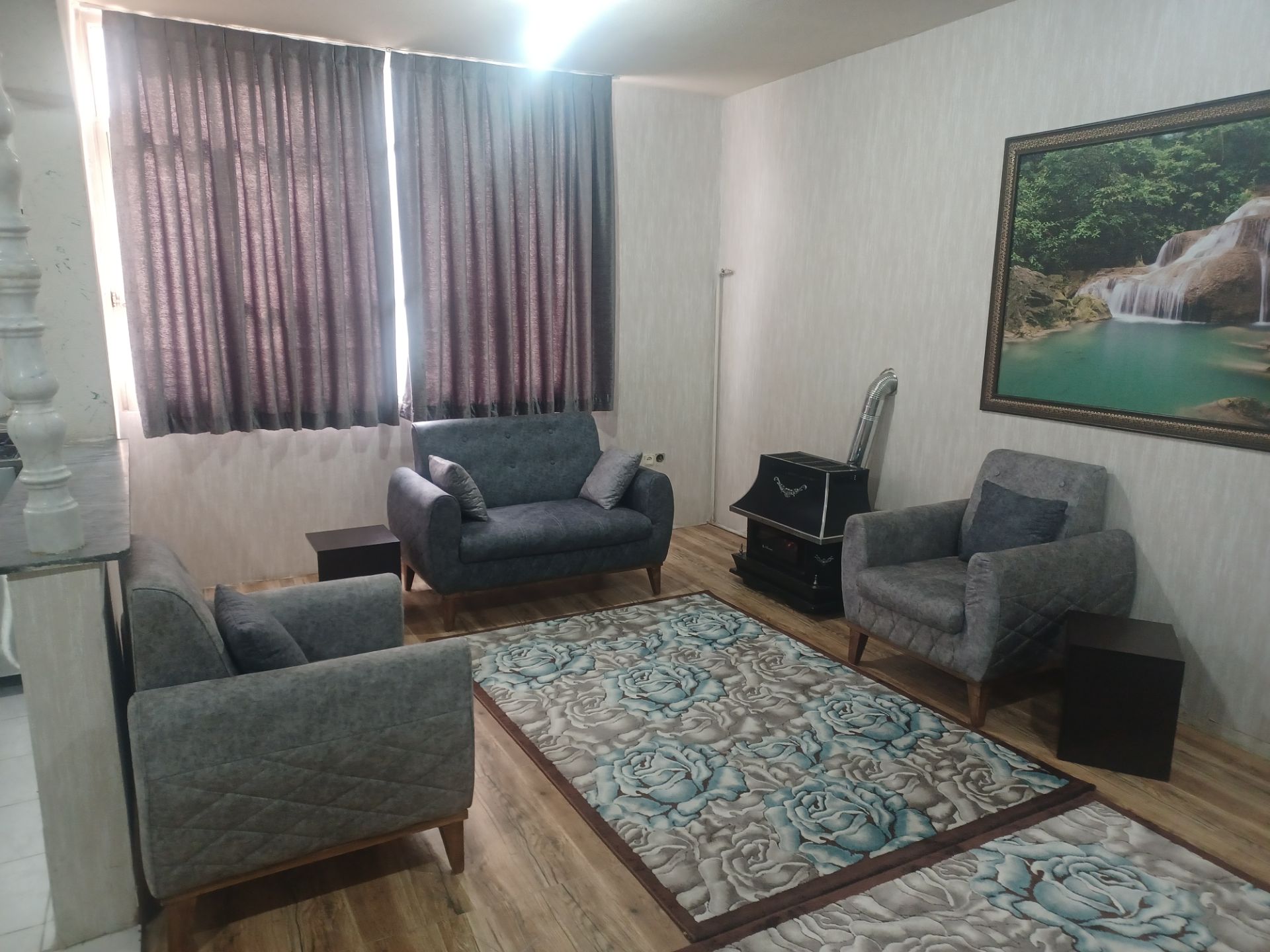آپارتمان تک خواب نارمک 4 - پذیرایی